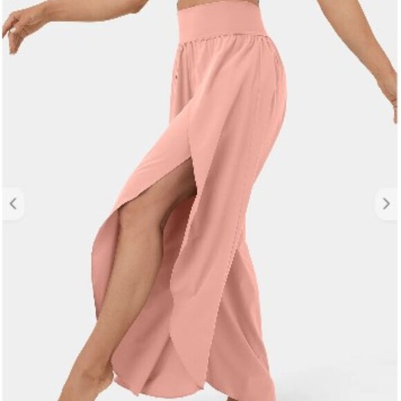 HALARA | Womens Split Leg Breezeful Pants Size XS - Pink - Picture 2 of 4